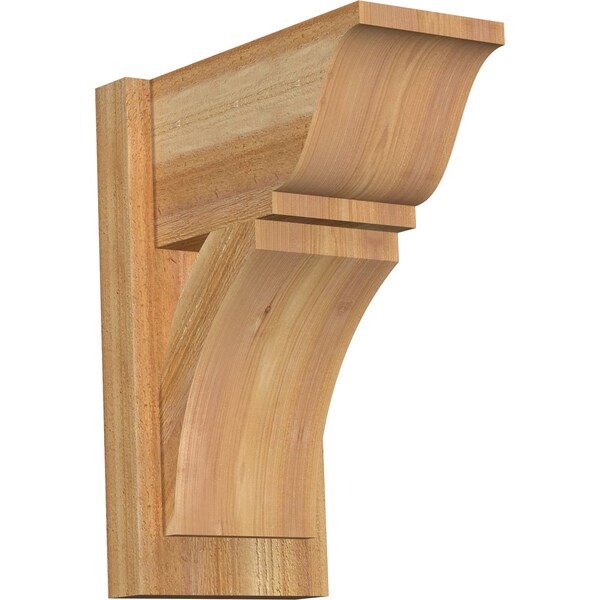 Ekena Millwork Thorton Traditional Rough Sawn Outlooker, Western Red Cedar, 8"W x 14"D x 18"H OUT08X14X18THR01RWR - main